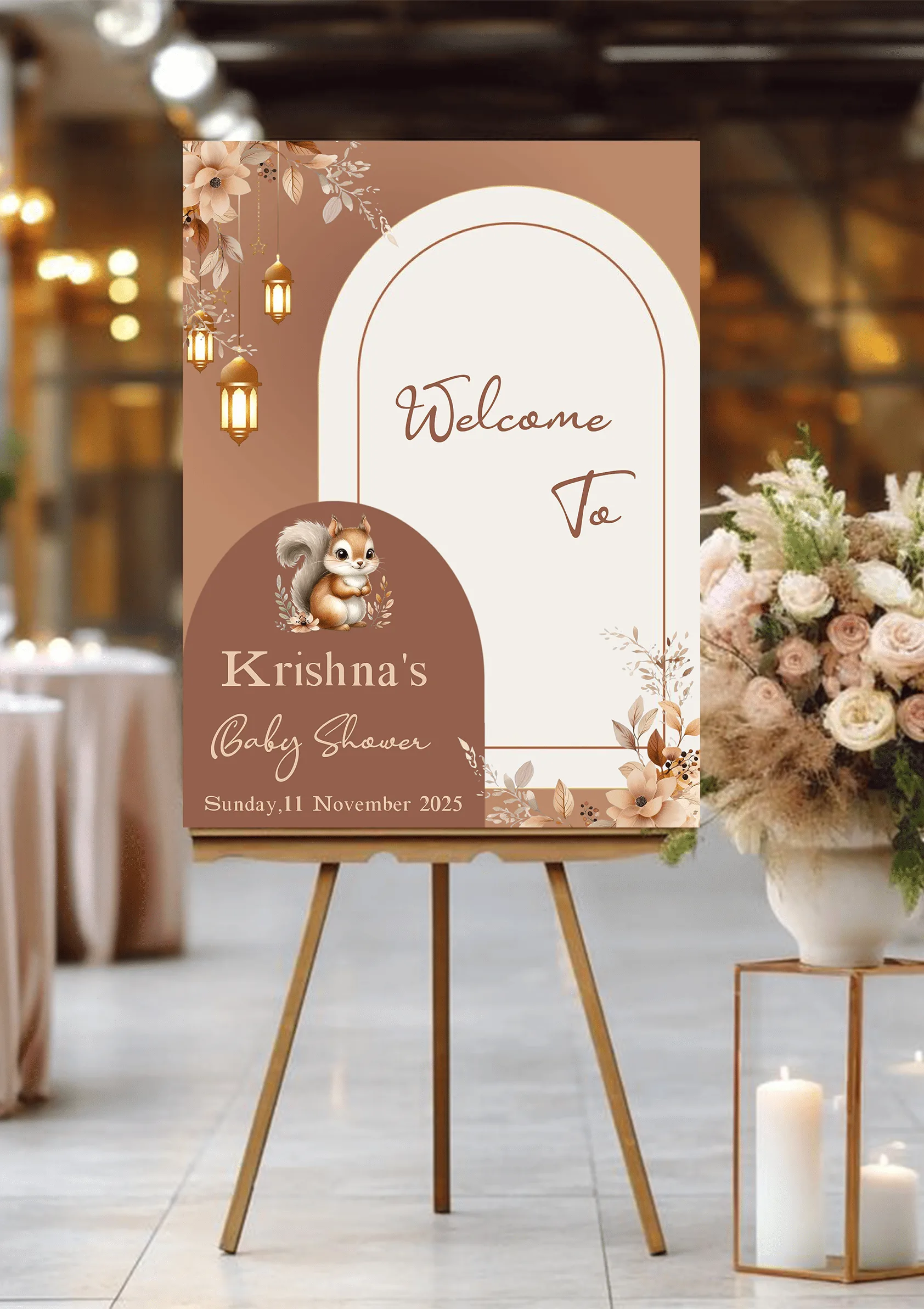 Reception Sign Board
